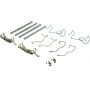 CENTRIC PARTS 105.12830 Posi Quiet Ceramic Brake Pads with Shims and Hardware