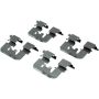 CENTRIC PARTS 105.12840 Posi Quiet Ceramic Brake Pads with Shims and Hardware