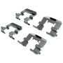 CENTRIC PARTS 105.12841 Posi Quiet Ceramic Brake Pads with Shims and Hardware