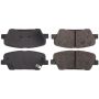 CENTRIC PARTS 105.12842 Posi Quiet Ceramic Brake Pads with Shims and Hardware