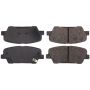 CENTRIC PARTS 105.12842 Posi Quiet Ceramic Brake Pads with Shims and Hardware