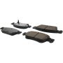 CENTRIC PARTS 105.12870 Posi Quiet Ceramic Brake Pads with Shims and Hardware