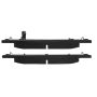 CENTRIC PARTS 105.12870 Posi Quiet Ceramic Brake Pads with Shims and Hardware