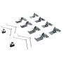 CENTRIC PARTS 105.12930 Posi Quiet Ceramic Brake Pads with Shims and Hardware