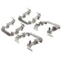 CENTRIC PARTS 105.12950 Posi Quiet Ceramic Brake Pads with Shims and Hardware