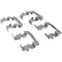 CENTRIC PARTS 105.12951 Posi Quiet Ceramic Brake Pads with Shims and Hardware