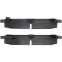 CENTRIC PARTS 105.12960 Posi Quiet Ceramic Brake Pads with Shims and Hardware