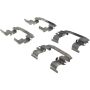 CENTRIC PARTS 105.13010 Posi Quiet Ceramic Brake Pads with Shims and Hardware