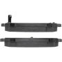 CENTRIC PARTS 105.13020 Posi Quiet Ceramic Brake Pads with Shims and Hardware