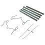 CENTRIC PARTS 105.13030 Posi Quiet Ceramic Brake Pads with Shims and Hardware