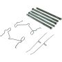 CENTRIC PARTS 105.13030 Posi Quiet Ceramic Brake Pads with Shims and Hardware