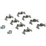 CENTRIC PARTS 105.13040 Posi Quiet Ceramic Brake Pads with Shims and Hardware