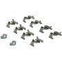 CENTRIC PARTS 105.13040 Posi Quiet Ceramic Brake Pads with Shims and Hardware