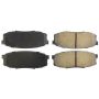 CENTRIC PARTS 105.13040 Posi Quiet Ceramic Brake Pads with Shims and Hardware