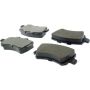 CENTRIC PARTS 105.13070 Posi Quiet Ceramic Brake Pads with Shims and Hardware