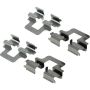 CENTRIC PARTS 105.13070 Posi Quiet Ceramic Brake Pads with Shims and Hardware