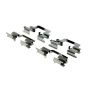 CENTRIC PARTS 105.13071 Posi Quiet Ceramic Brake Pads with Shims and Hardware