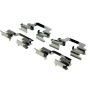 CENTRIC PARTS 105.13071 Posi Quiet Ceramic Brake Pads with Shims and Hardware