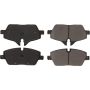 CENTRIC PARTS 105.13080 Posi Quiet Ceramic Brake Pads with Shims and Hardware