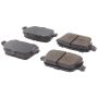 CENTRIC PARTS 105.13141 Posi Quiet Ceramic Brake Pads with Shims and Hardware