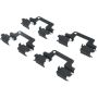 CENTRIC PARTS 105.13141 Posi Quiet Ceramic Brake Pads with Shims and Hardware