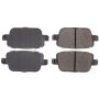CENTRIC PARTS 105.13141 Posi Quiet Ceramic Brake Pads with Shims and Hardware