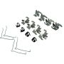 CENTRIC PARTS 105.13240 Posi Quiet Ceramic Brake Pads with Shims and Hardware
