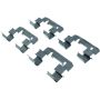 CENTRIC PARTS 105.13390 Posi Quiet Ceramic Brake Pads with Shims and Hardware