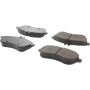 CENTRIC PARTS 105.13400 Posi Quiet Ceramic Brake Pads with Shims and Hardware