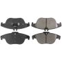 CENTRIC PARTS 105.13411 Posi Quiet Ceramic Brake Pads with Shims and Hardware