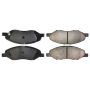 CENTRIC PARTS 105.13450 Posi Quiet Ceramic Brake Pads with Shims and Hardware