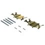 CENTRIC PARTS 105.13460 Posi Quiet Ceramic Brake Pads with Shims and Hardware