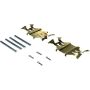 CENTRIC PARTS 105.13460 Posi Quiet Ceramic Brake Pads with Shims and Hardware