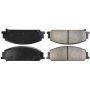 CENTRIC PARTS 105.13510 Posi Quiet Ceramic Brake Pads with Shims and Hardware