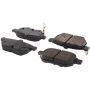 CENTRIC PARTS 105.13541 Posi Quiet Ceramic Brake Pads with Shims and Hardware