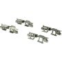 CENTRIC PARTS 105.13541 Posi Quiet Ceramic Brake Pads with Shims and Hardware