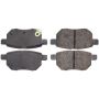 CENTRIC PARTS 105.13541 Posi Quiet Ceramic Brake Pads with Shims and Hardware