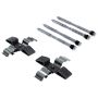 CENTRIC PARTS 105.13720 Posi Quiet Ceramic Brake Pads with Shims and Hardware