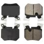 CENTRIC PARTS 105.13720 Posi Quiet Ceramic Brake Pads with Shims and Hardware