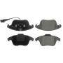 CENTRIC PARTS 105.13750 Posi Quiet Ceramic Brake Pads with Shims and Hardware