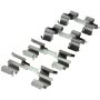 CENTRIC PARTS 105.13760 Posi Quiet Ceramic Brake Pads with Shims and Hardware