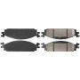 CENTRIC PARTS 105.13760 Posi Quiet Ceramic Brake Pads with Shims and Hardware