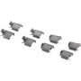 CENTRIC PARTS 105.13770 Posi Quiet Ceramic Brake Pads with Shims and Hardware