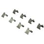 CENTRIC PARTS 105.13771 Posi Quiet Ceramic Brake Pads with Shims and Hardware