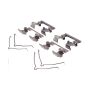 CENTRIC PARTS 105.13780 Posi Quiet Ceramic Brake Pads with Shims and Hardware