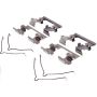 CENTRIC PARTS 105.13780 Posi Quiet Ceramic Brake Pads with Shims and Hardware