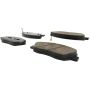 CENTRIC PARTS 105.13840 Posi Quiet Ceramic Brake Pads with Shims and Hardware