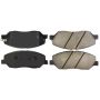 CENTRIC PARTS 105.13840 Posi Quiet Ceramic Brake Pads with Shims and Hardware