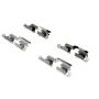CENTRIC PARTS 105.13860 Posi Quiet Ceramic Brake Pads with Shims and Hardware