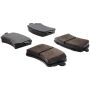 CENTRIC PARTS 105.13861 Posi Quiet Ceramic Brake Pads with Shims and Hardware